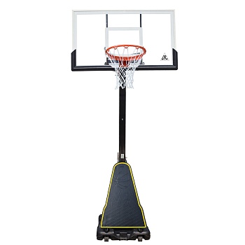 Баскетбольная мобильная стойка DFC STAND54G 136x80cm стеклo