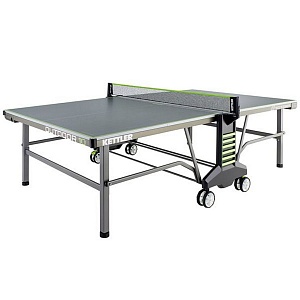 Теннисный стол всепогодный Kettler OUTDOOR 10 с сеткой, зелёный